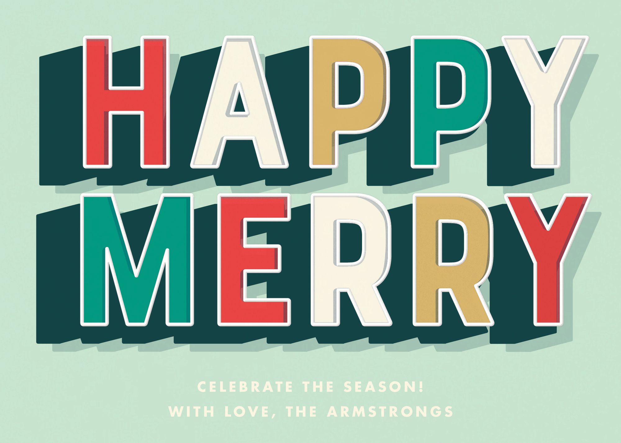 Keep it Happy Holiday Card
