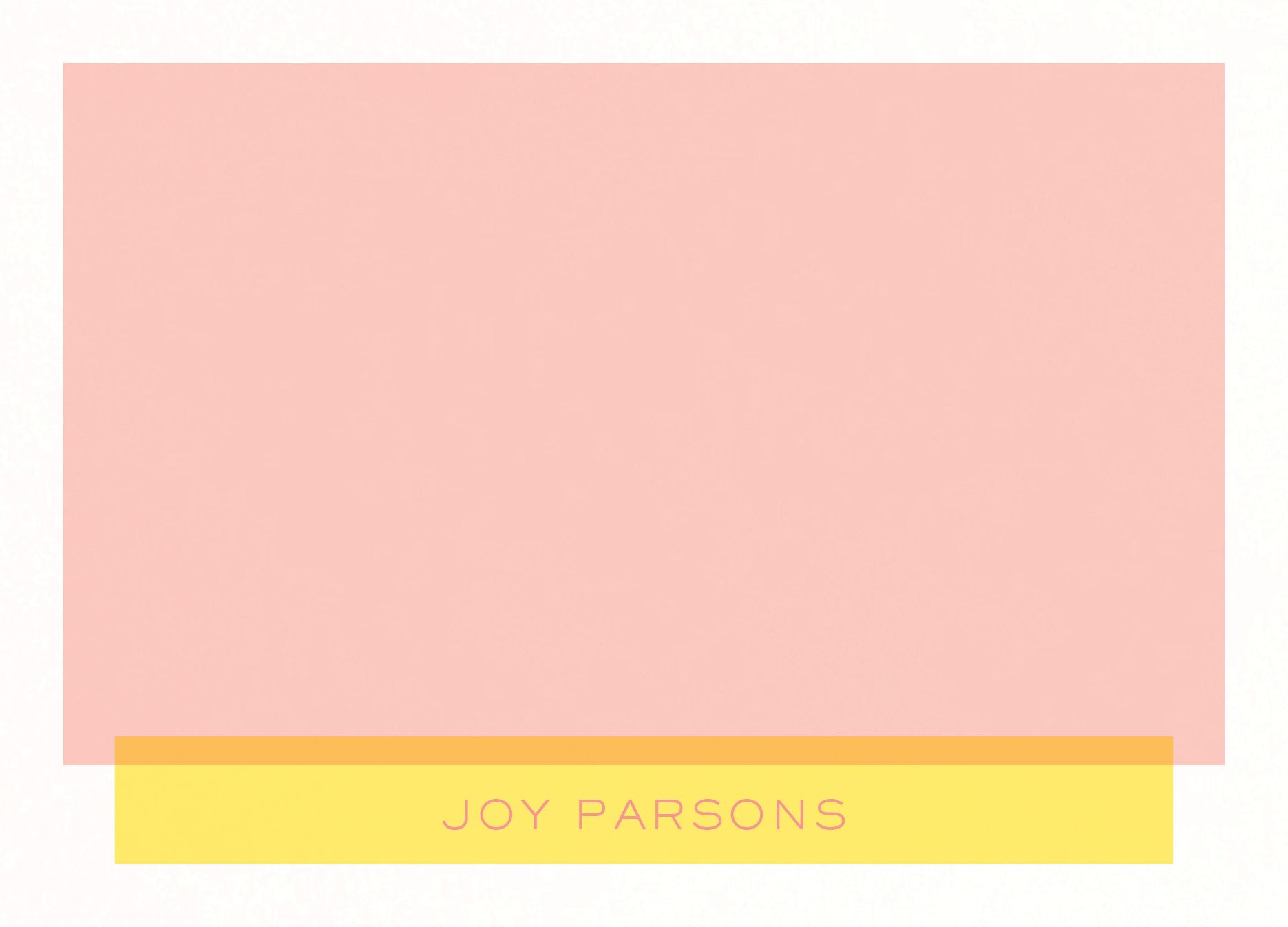 Colorblock Rectangles Stationery