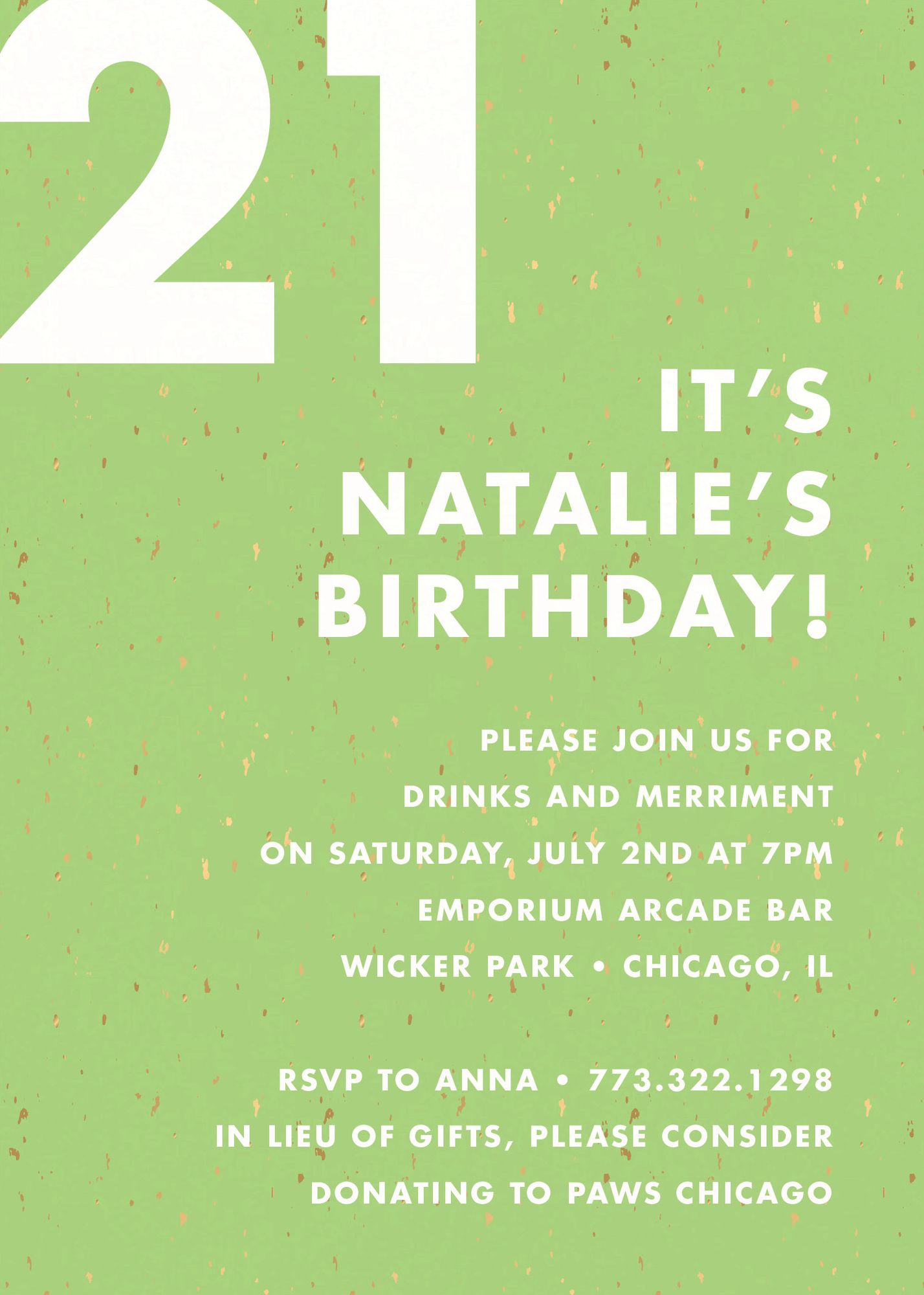 Colorful Party Invitation