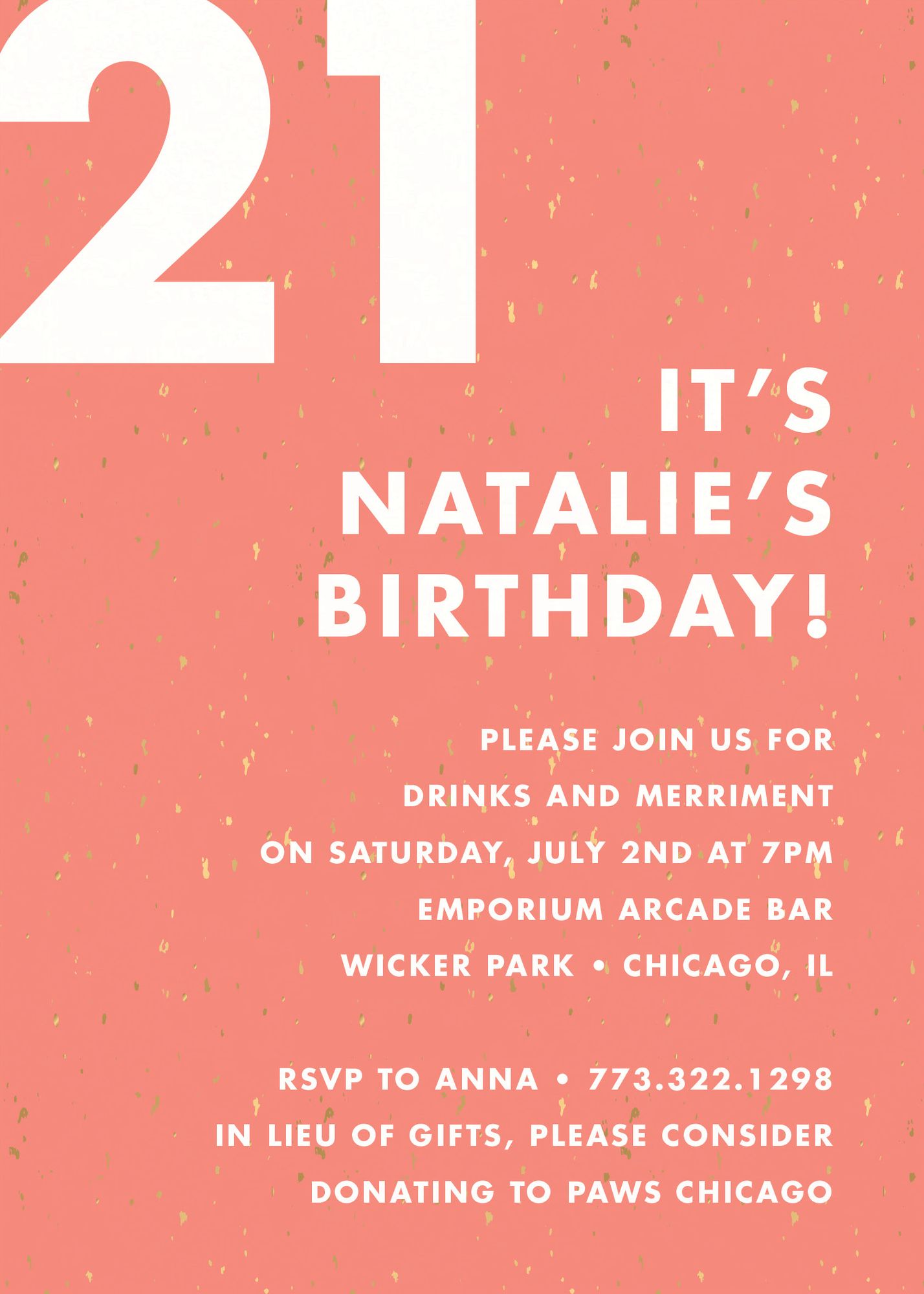 Colorful Party Invitation