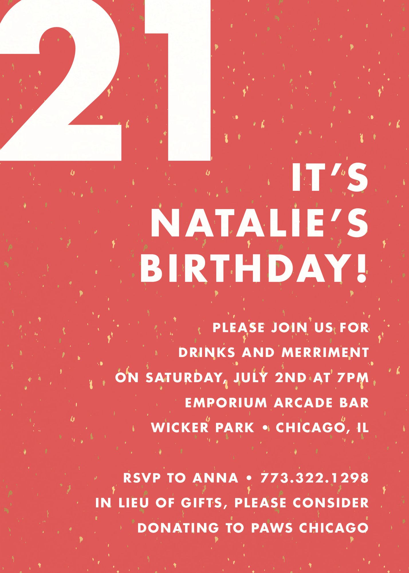 Colorful Party Invitation