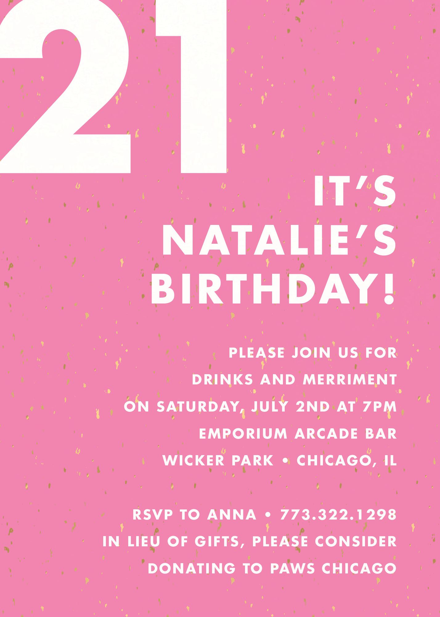 Colorful Party Invitation