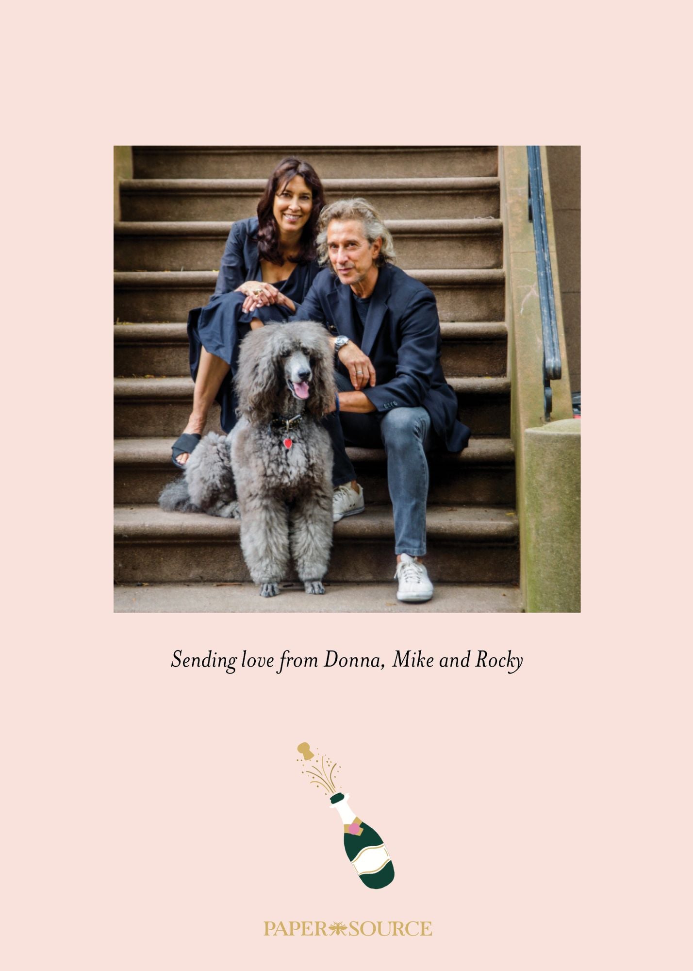 Cheers to the New Year Photo Card