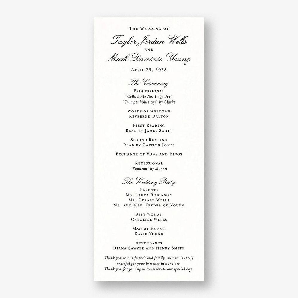 Timeless Elegance Program