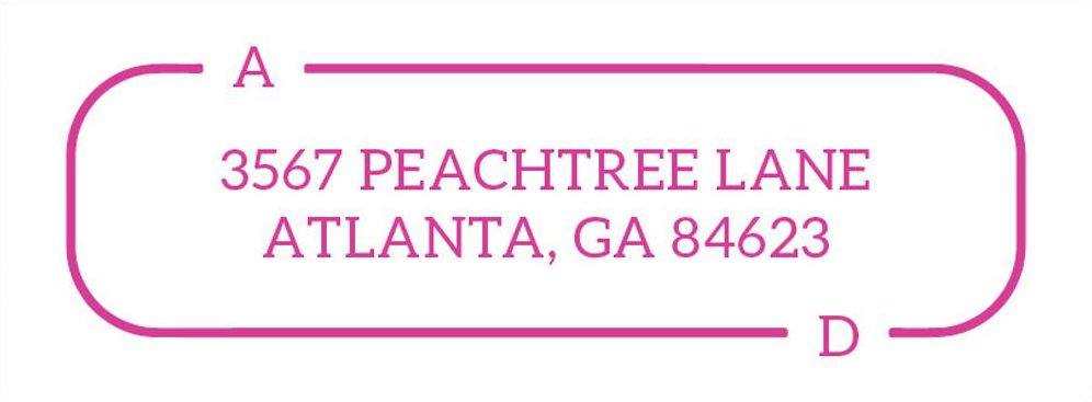 Minimal Line Return Address Label | Paper Source