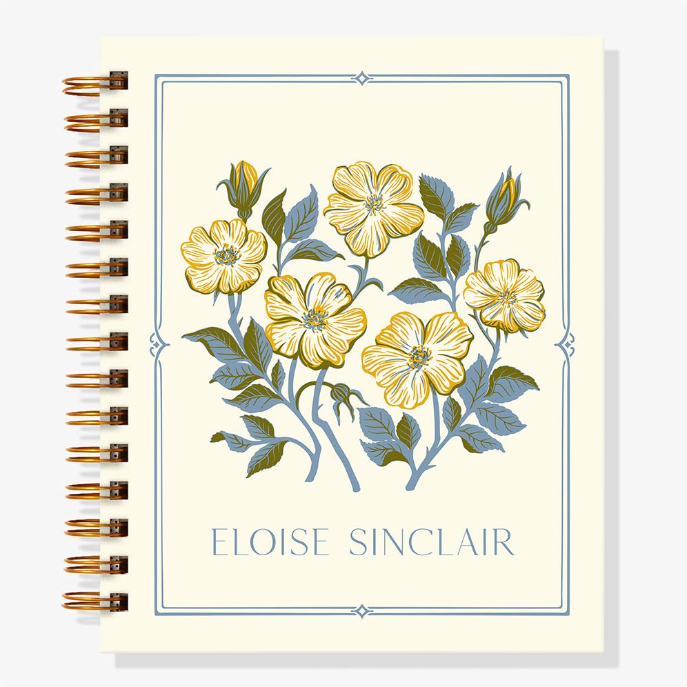 12-Month Dogwood Bunch Custom Planner