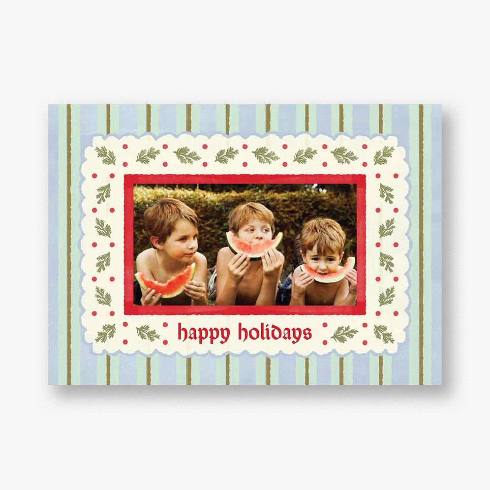 My Country Holiday Photo Card