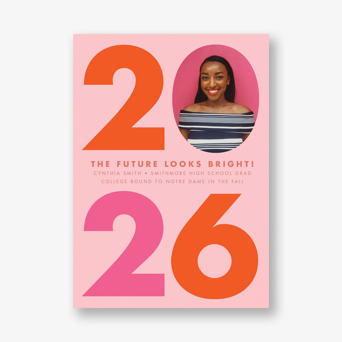 Big Bold Year Graduation Announcement | Paper Source