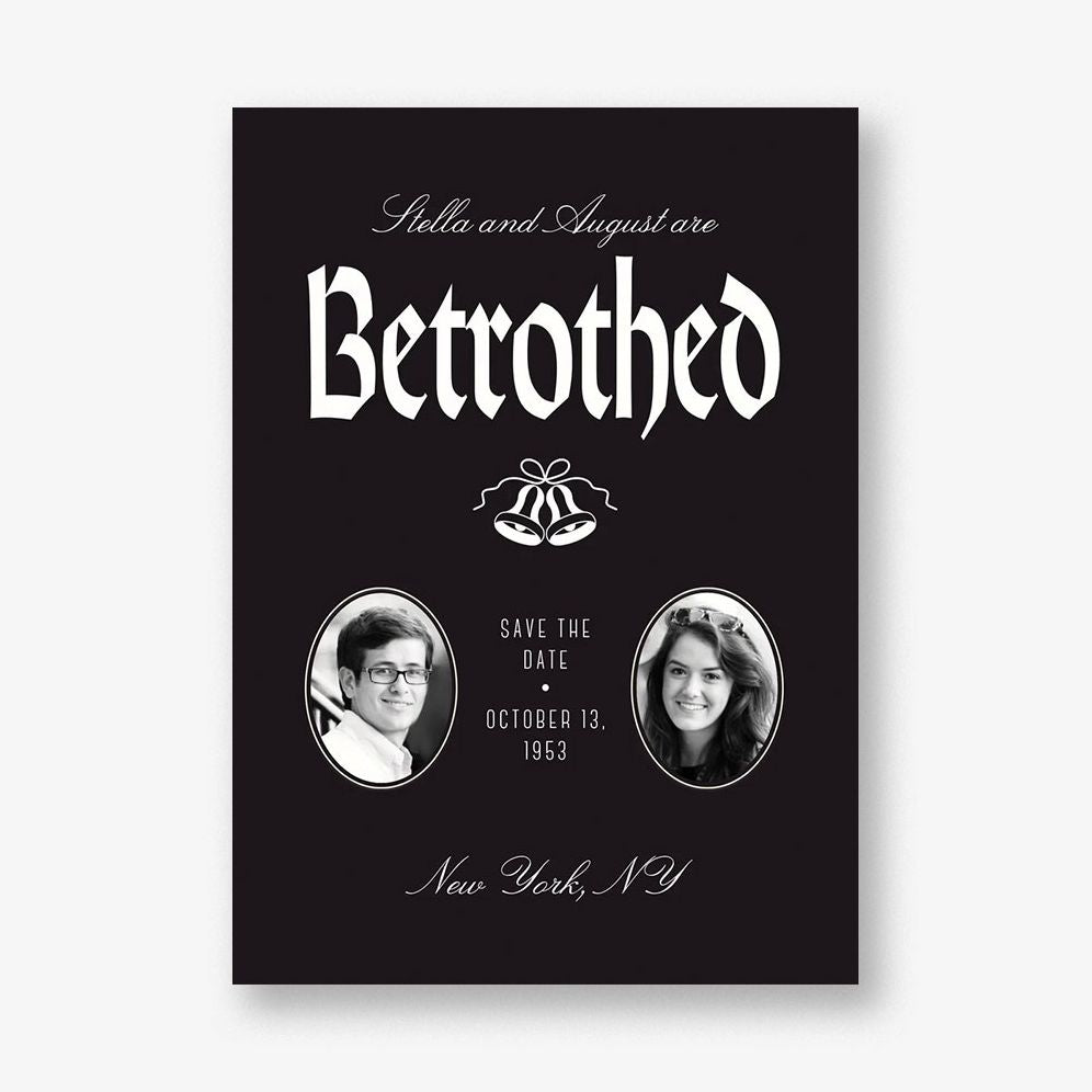 Betrothal Save the Date