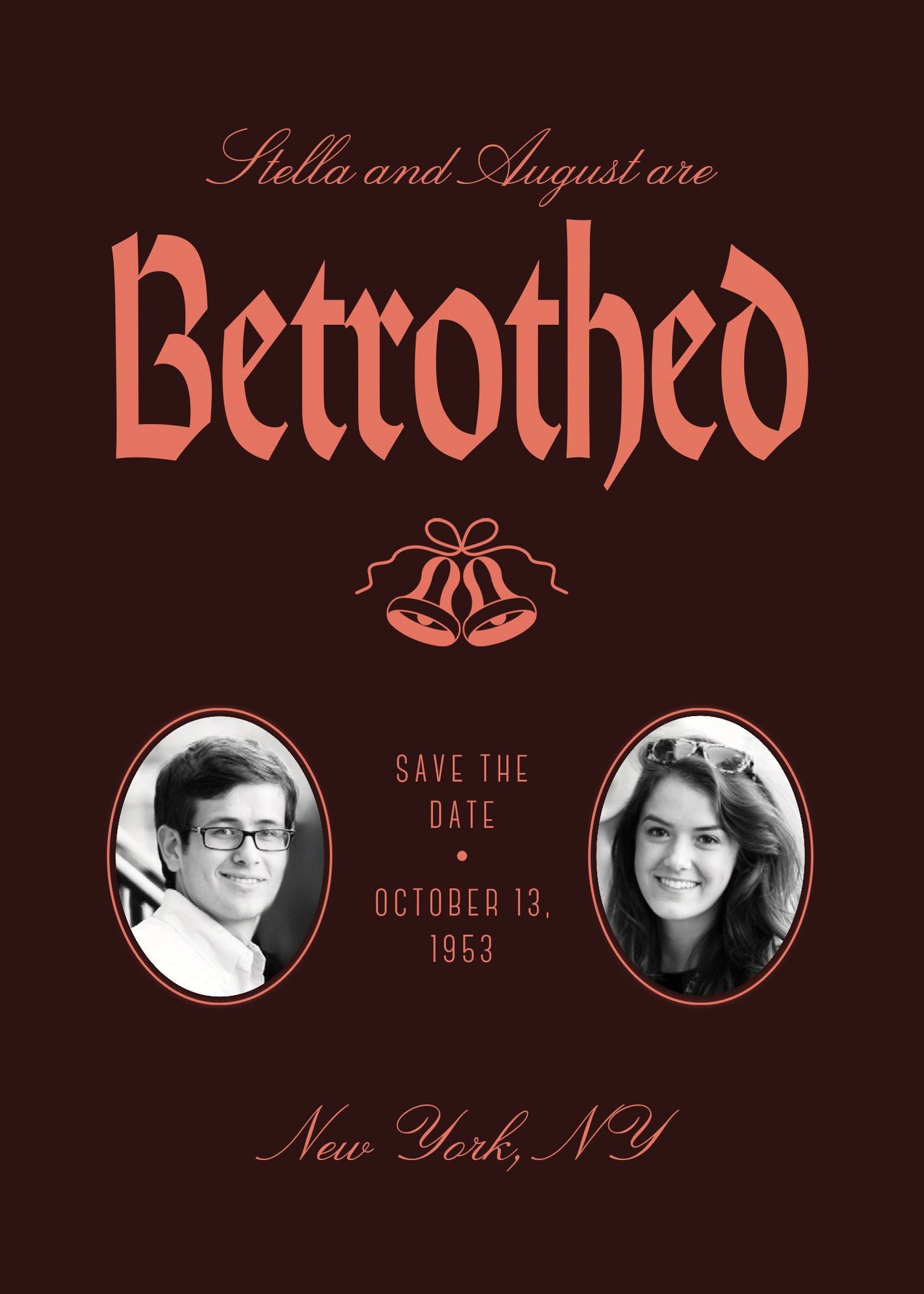 Betrothal Save the Date