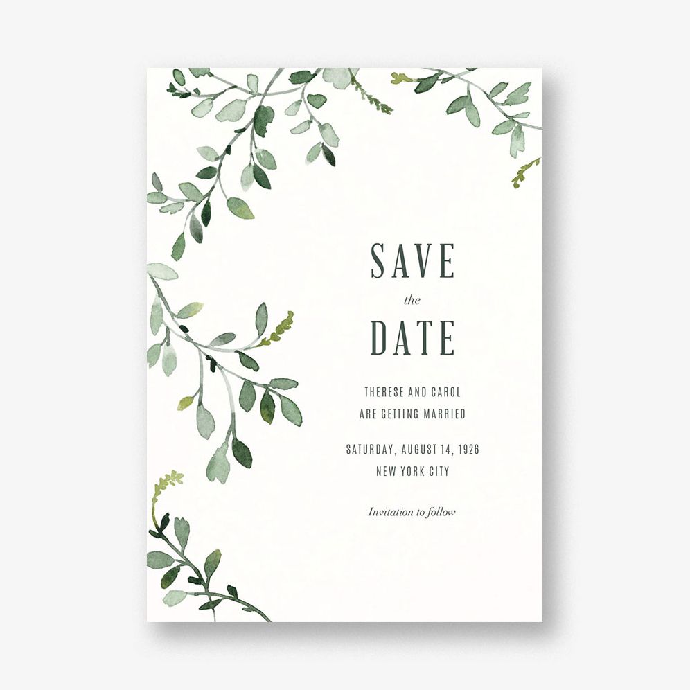 Leaflet Save the Date