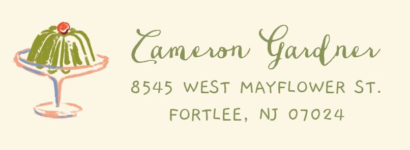 Picnic Return Address Label