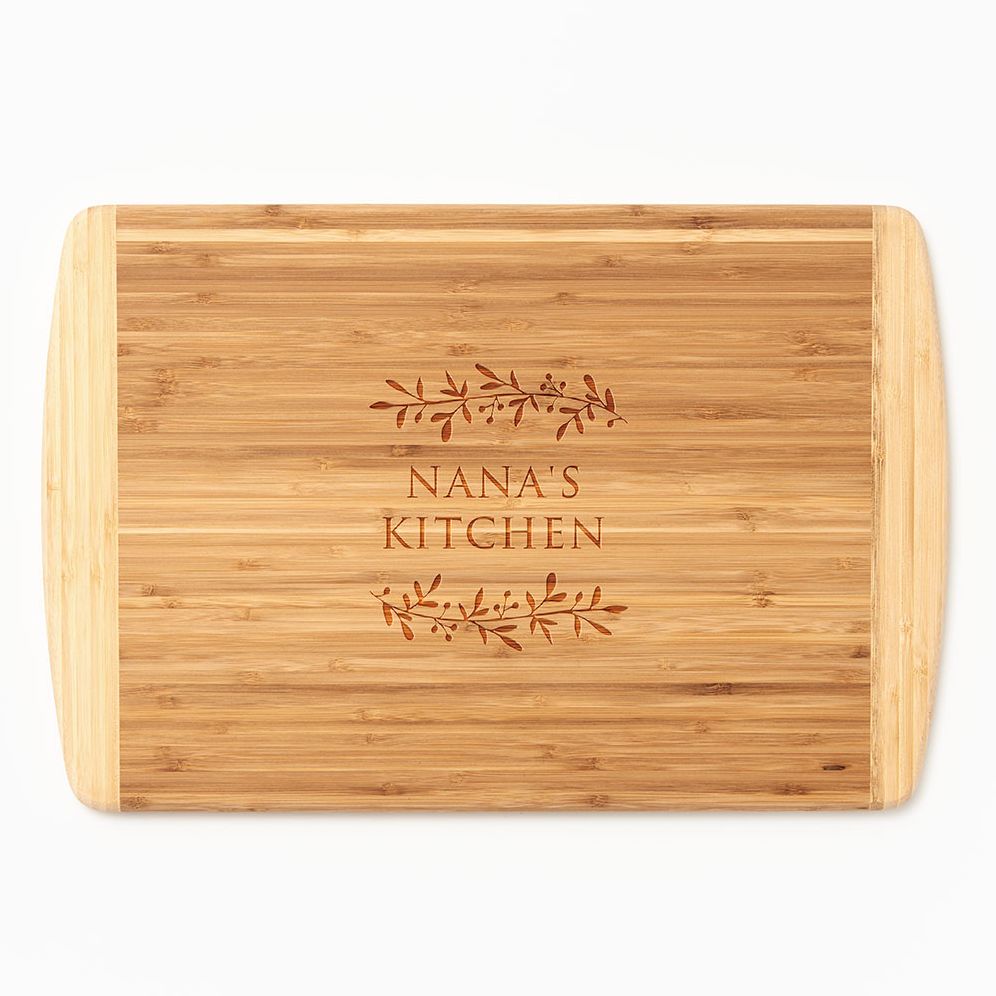 Olive Branch Frame Two-Tone Cutting Board