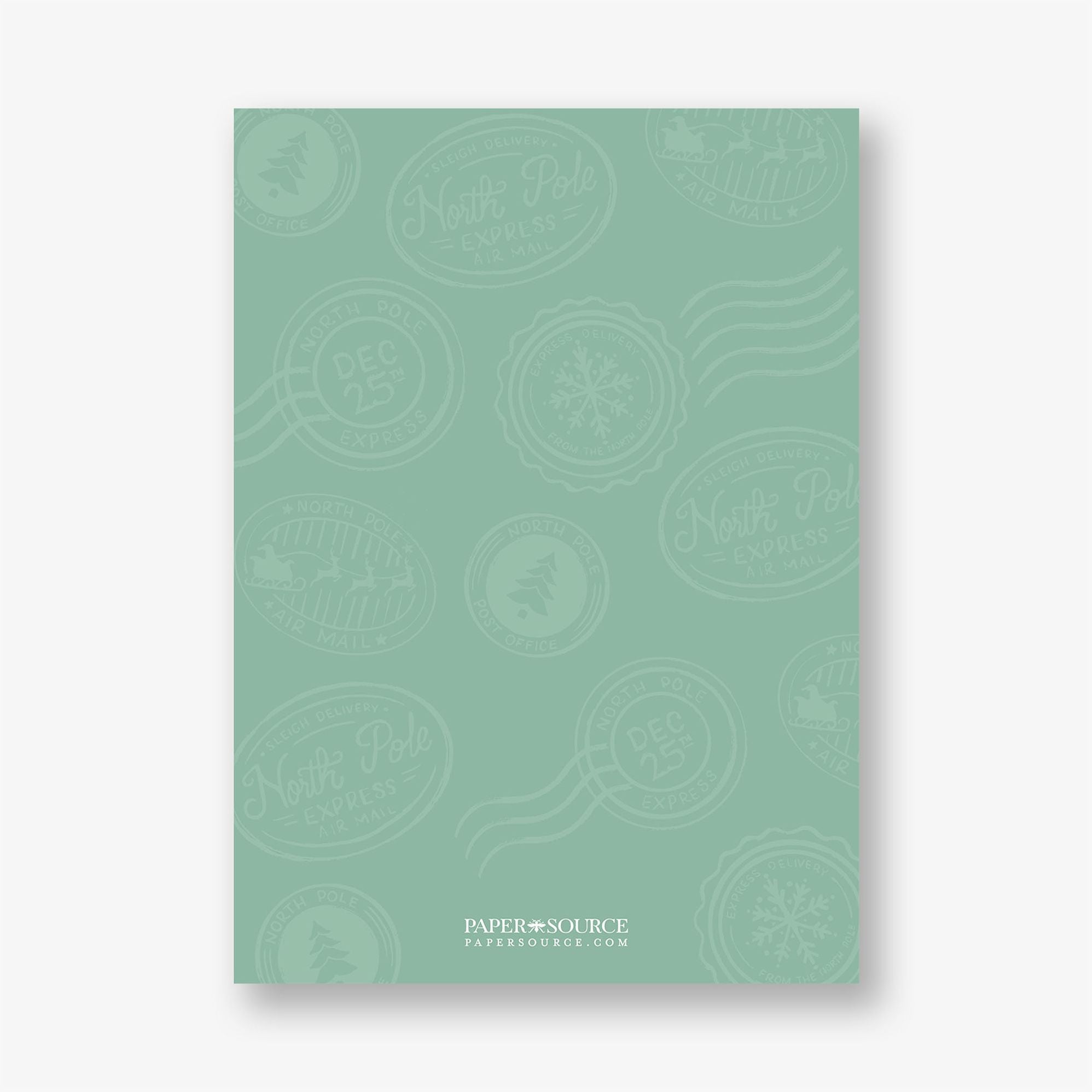 Holiday Stamp Collage Holiday Photo Card