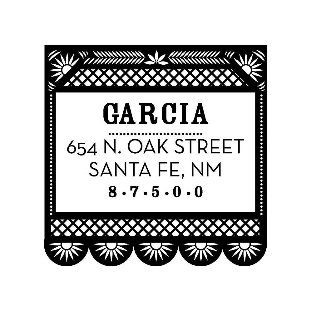Papel Picado Custom Stamp Set