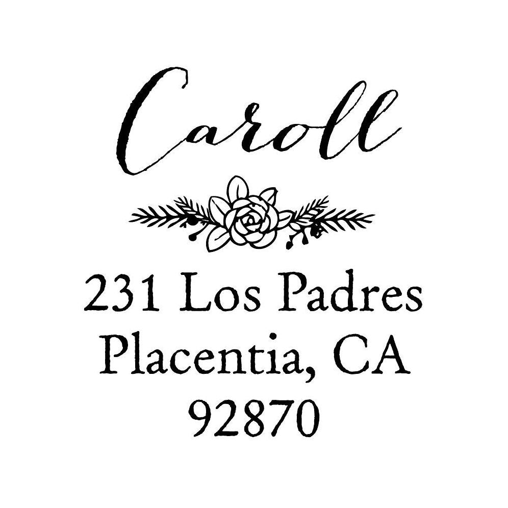 Laurel Accent Custom Stamp and Stamp Tool