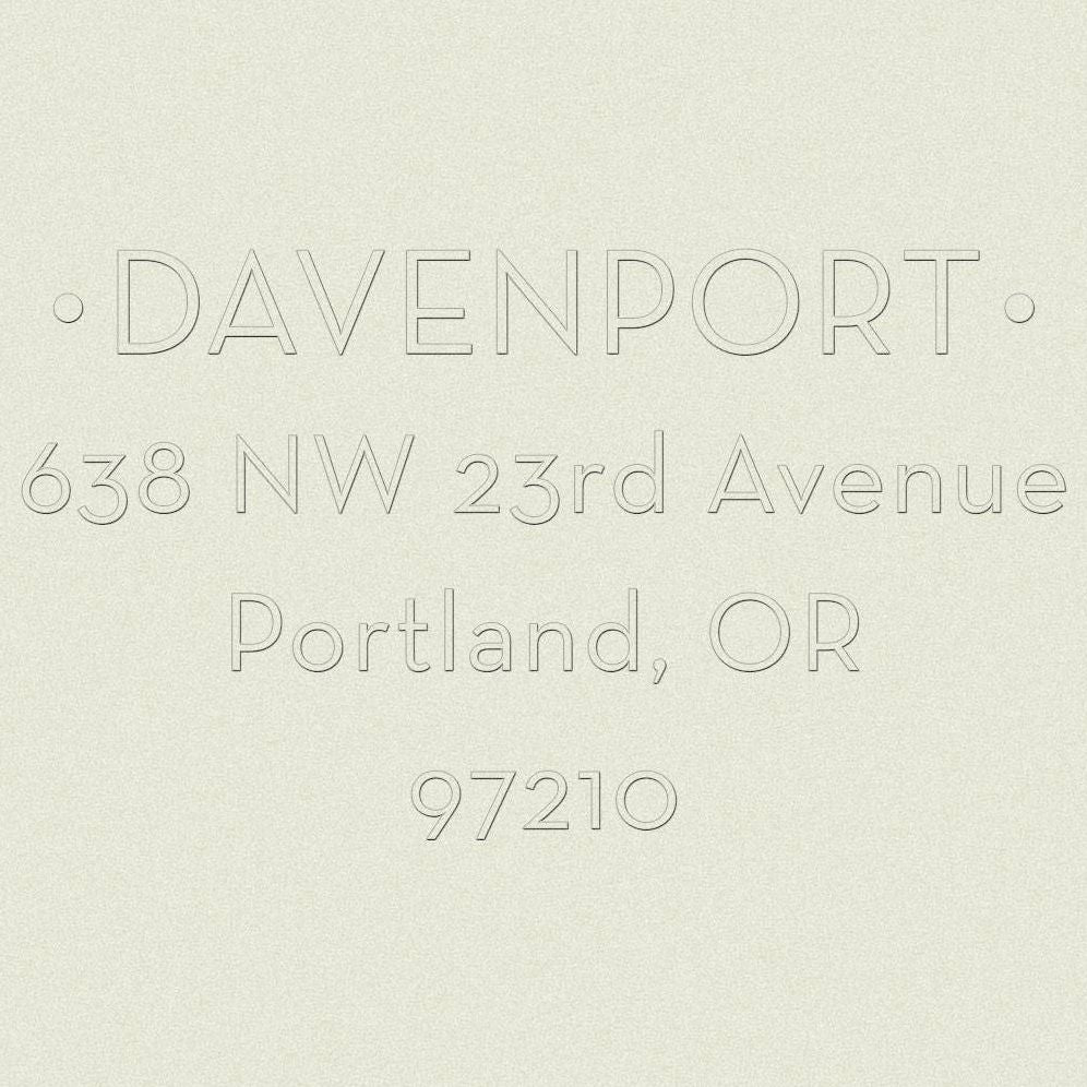 Deco Custom Embosser Plate