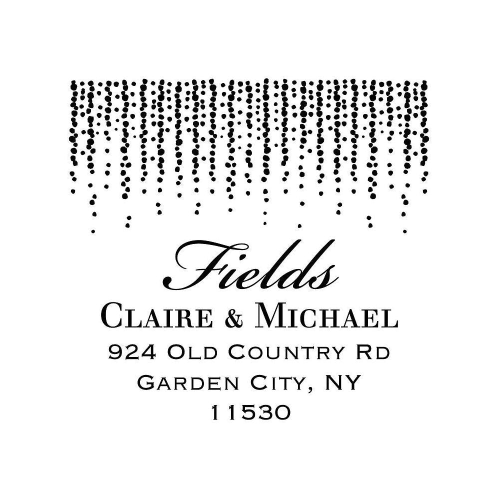 Chandelier Custom Stamp and Stamp Tool