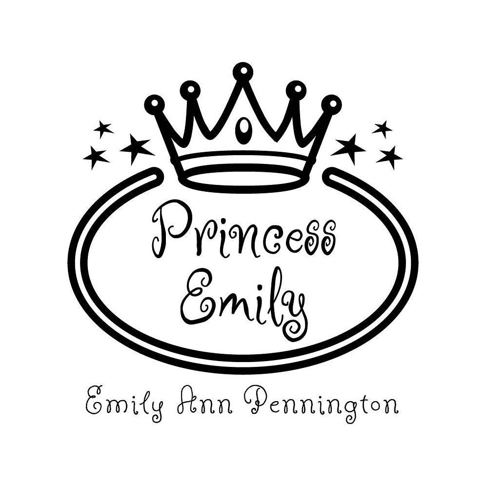 Princess Crown Custom Stamp and Stamp Tool