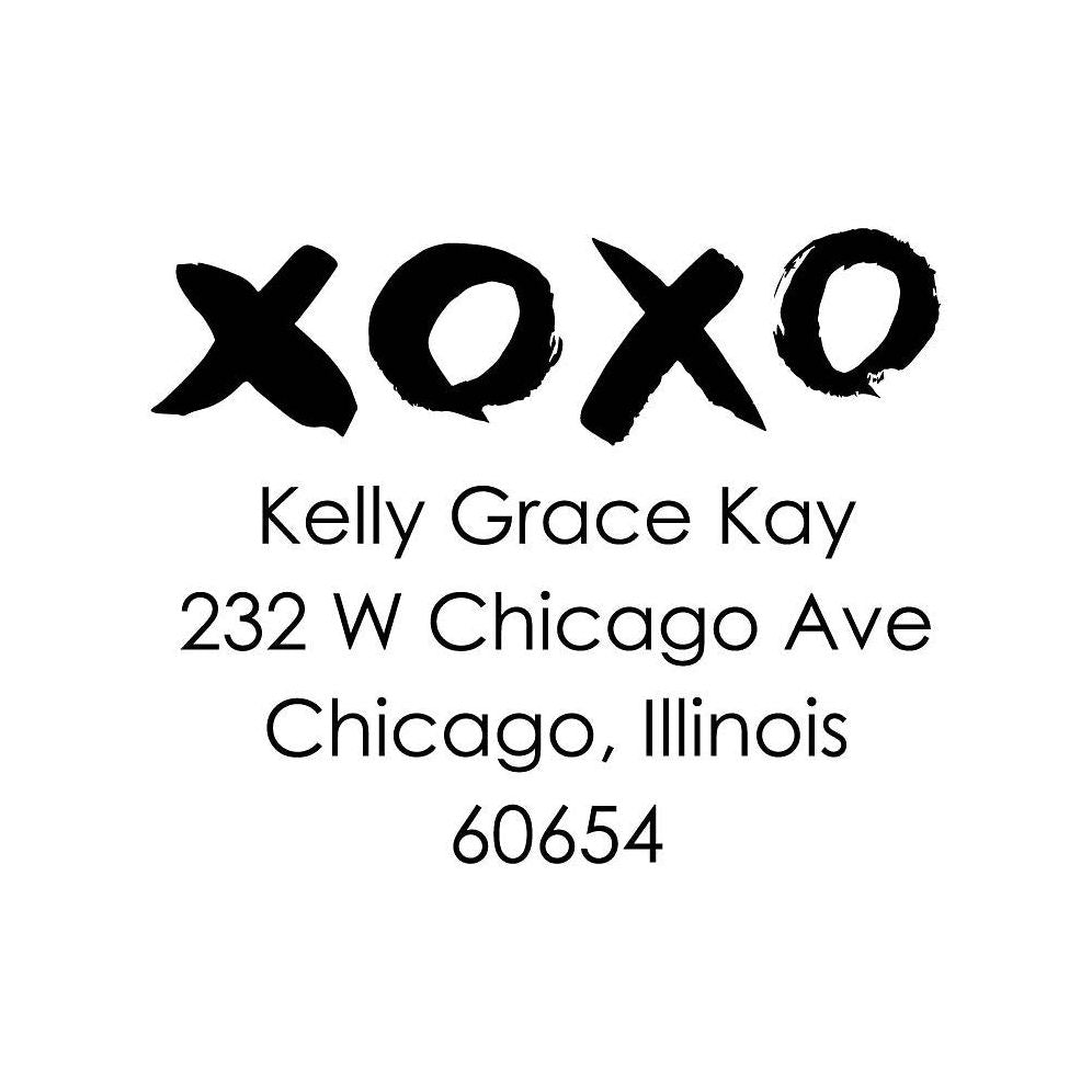 Xoxo Custom Stamp and Stamp Tool