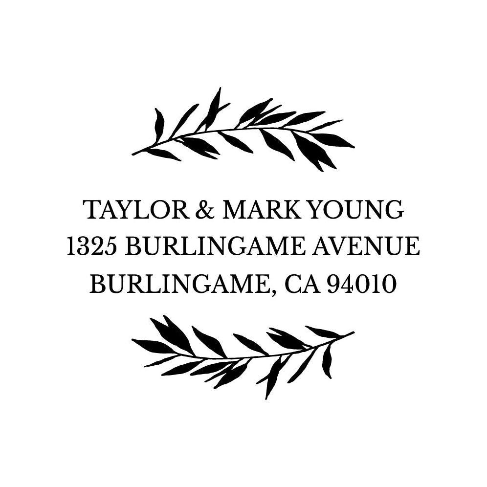 Greenery Custom Stamp and Stamp Tool