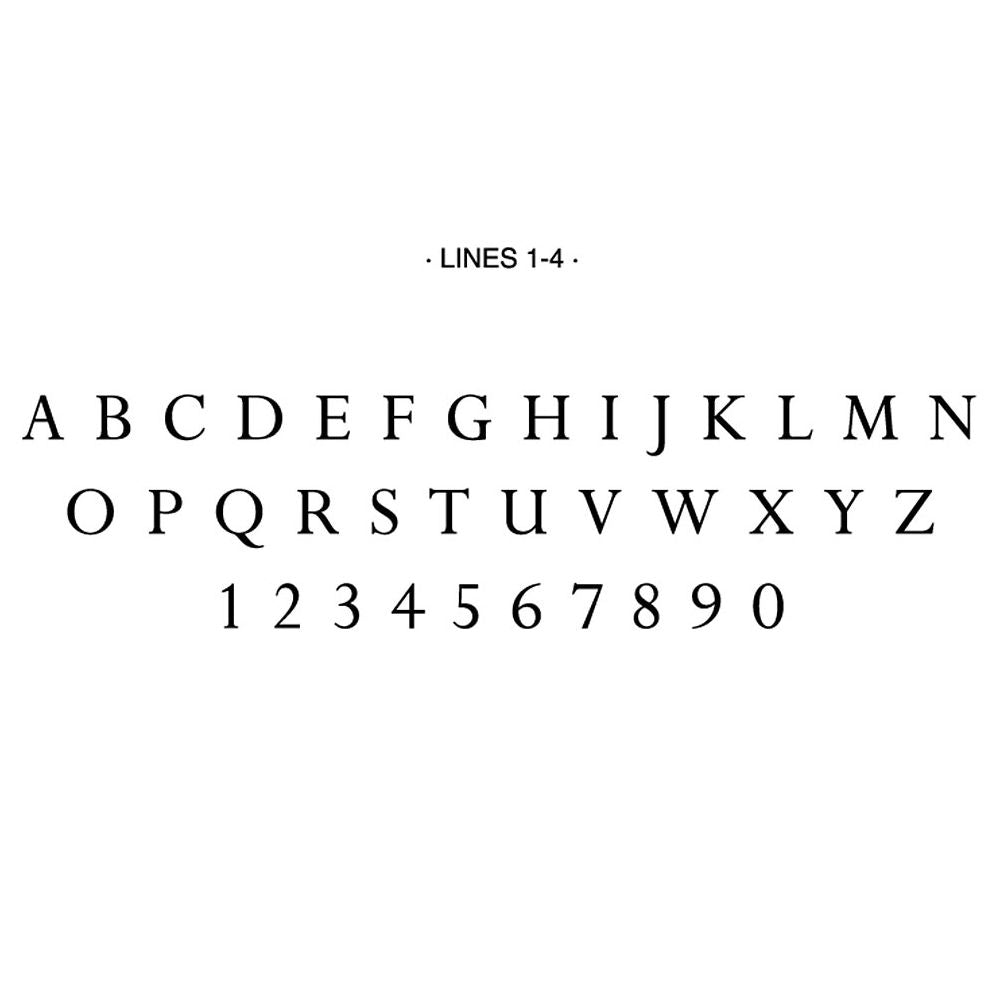 Holly Custom Embosser Plate