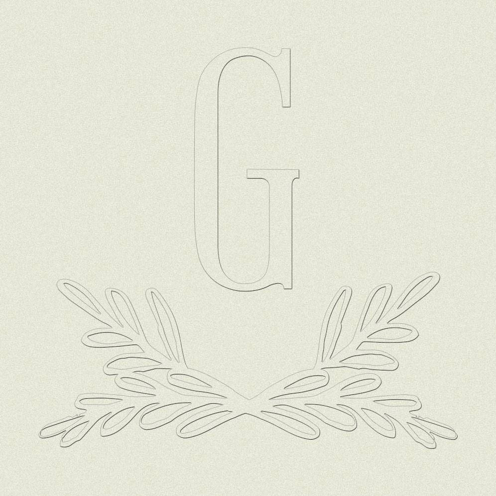Oval Crest Custom Embosser Plate with Embossing Tool