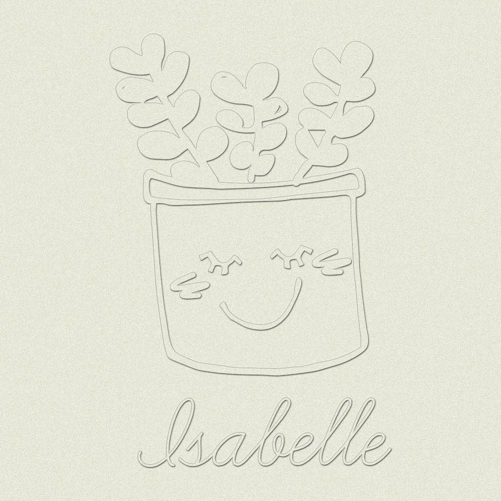 Plant Custom Embosser Plate