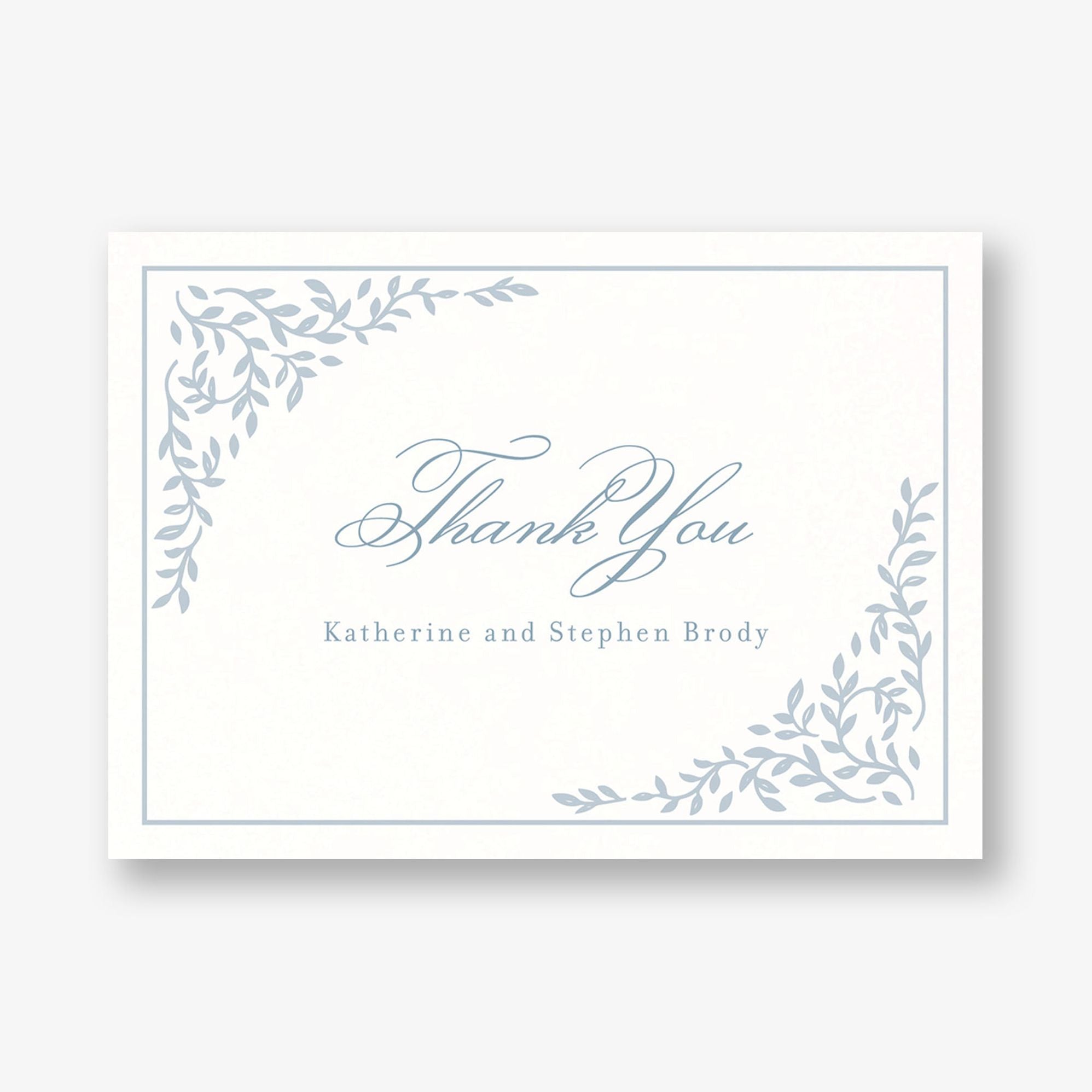 Trellis Vines Thank You Card