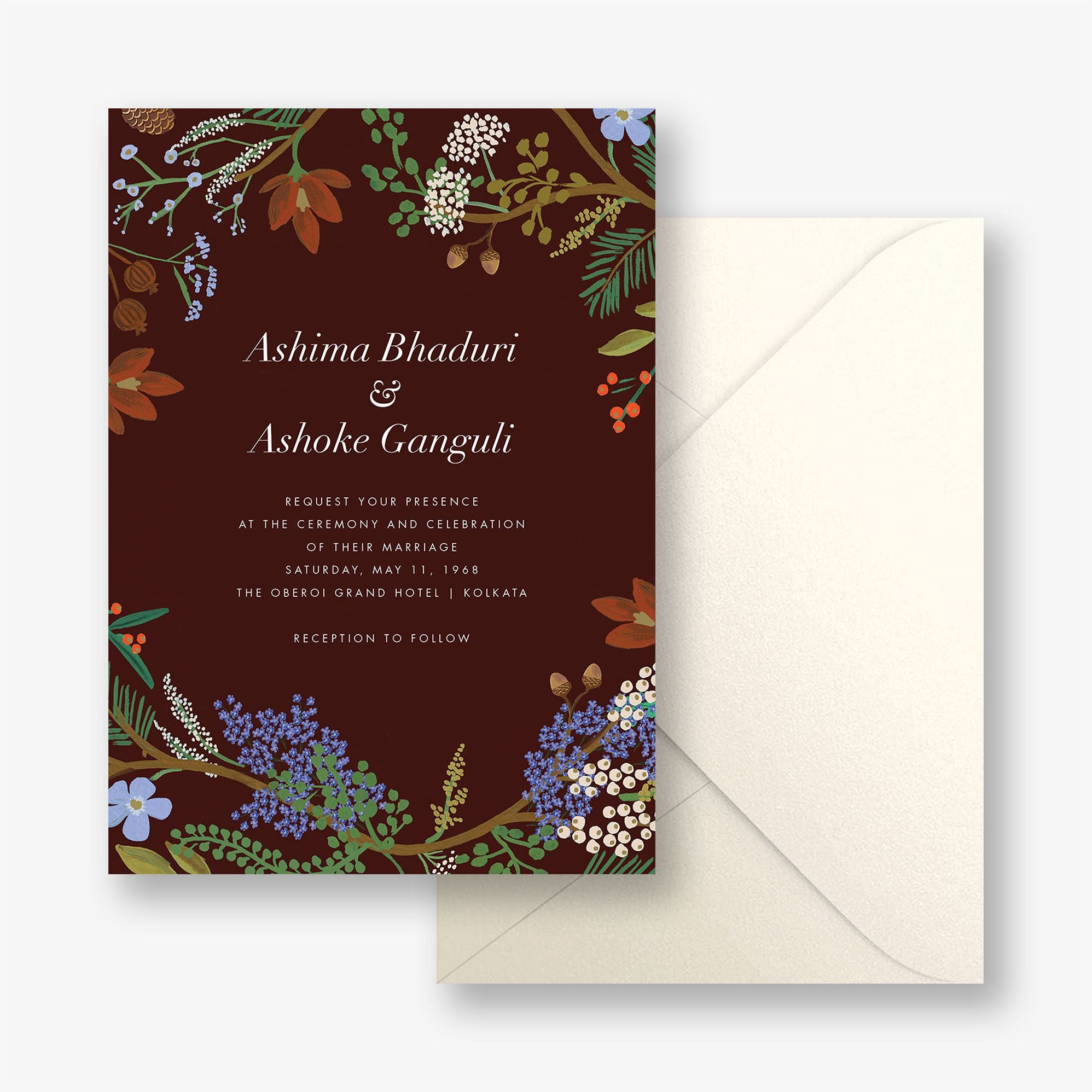 Juniper Forest Wedding Invitation