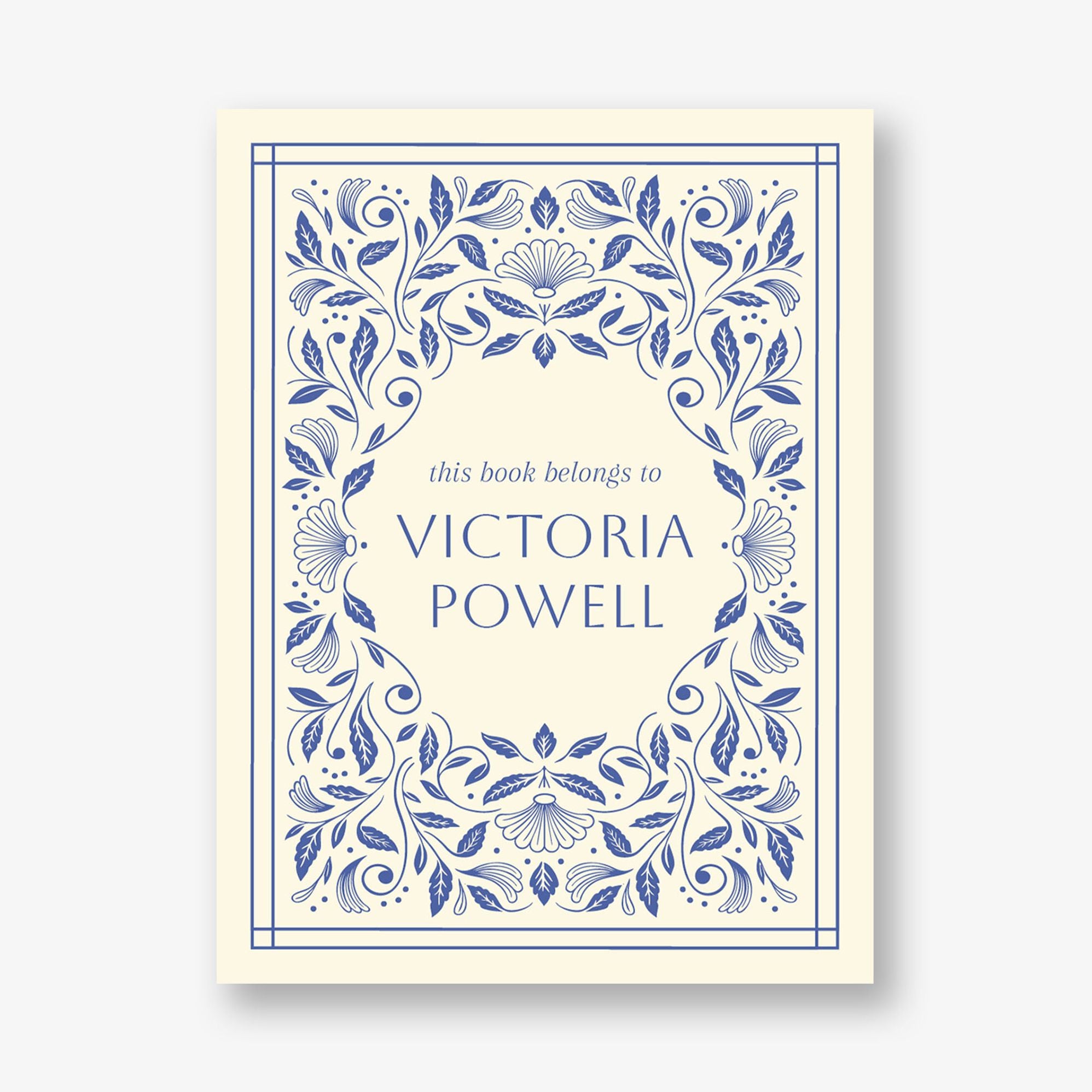 Foliage Filigree Adhesive Bookplates