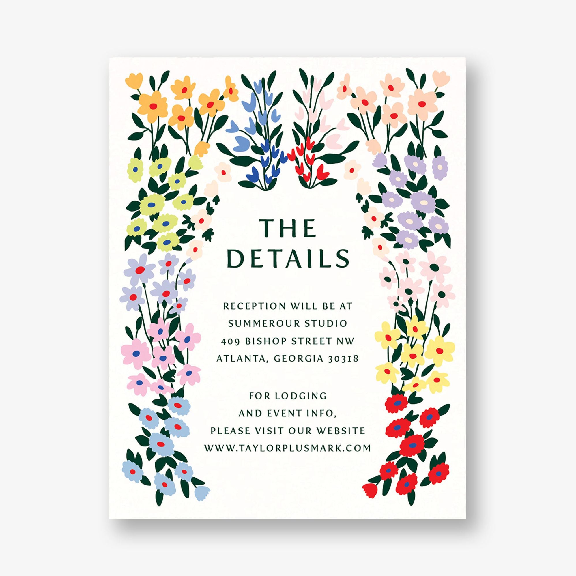 Cottage Garden Information Card