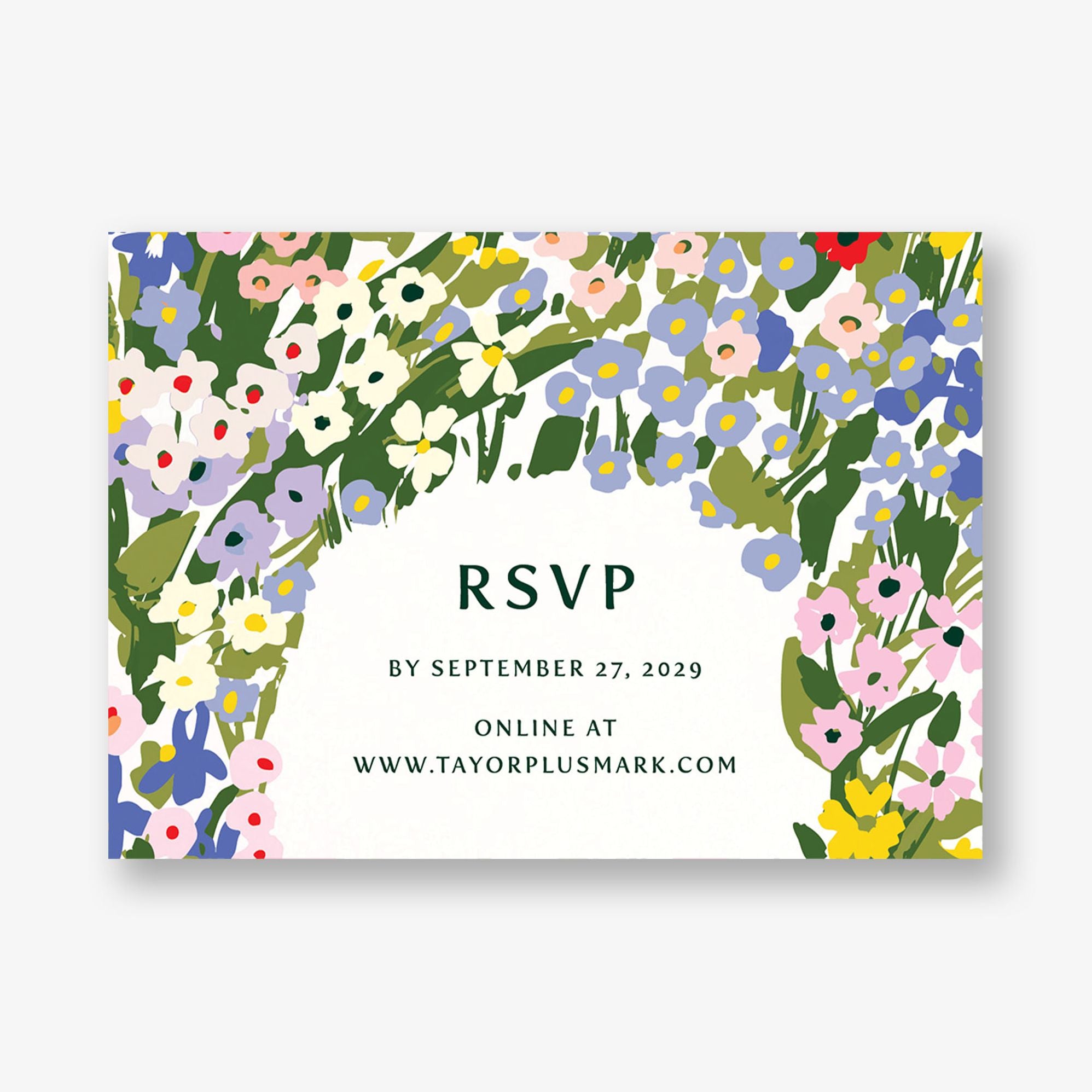 Wildflower Response Card