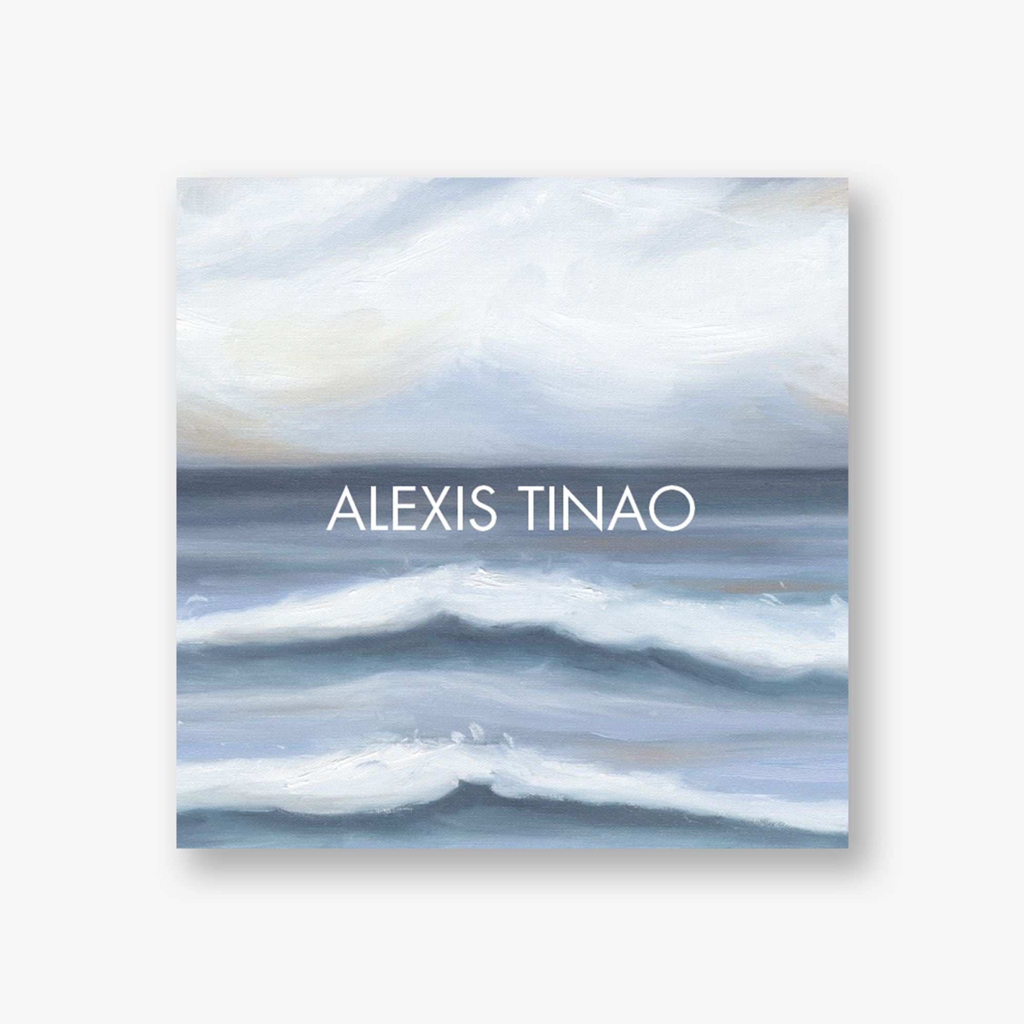 Ocean Waves Square Personalized Label