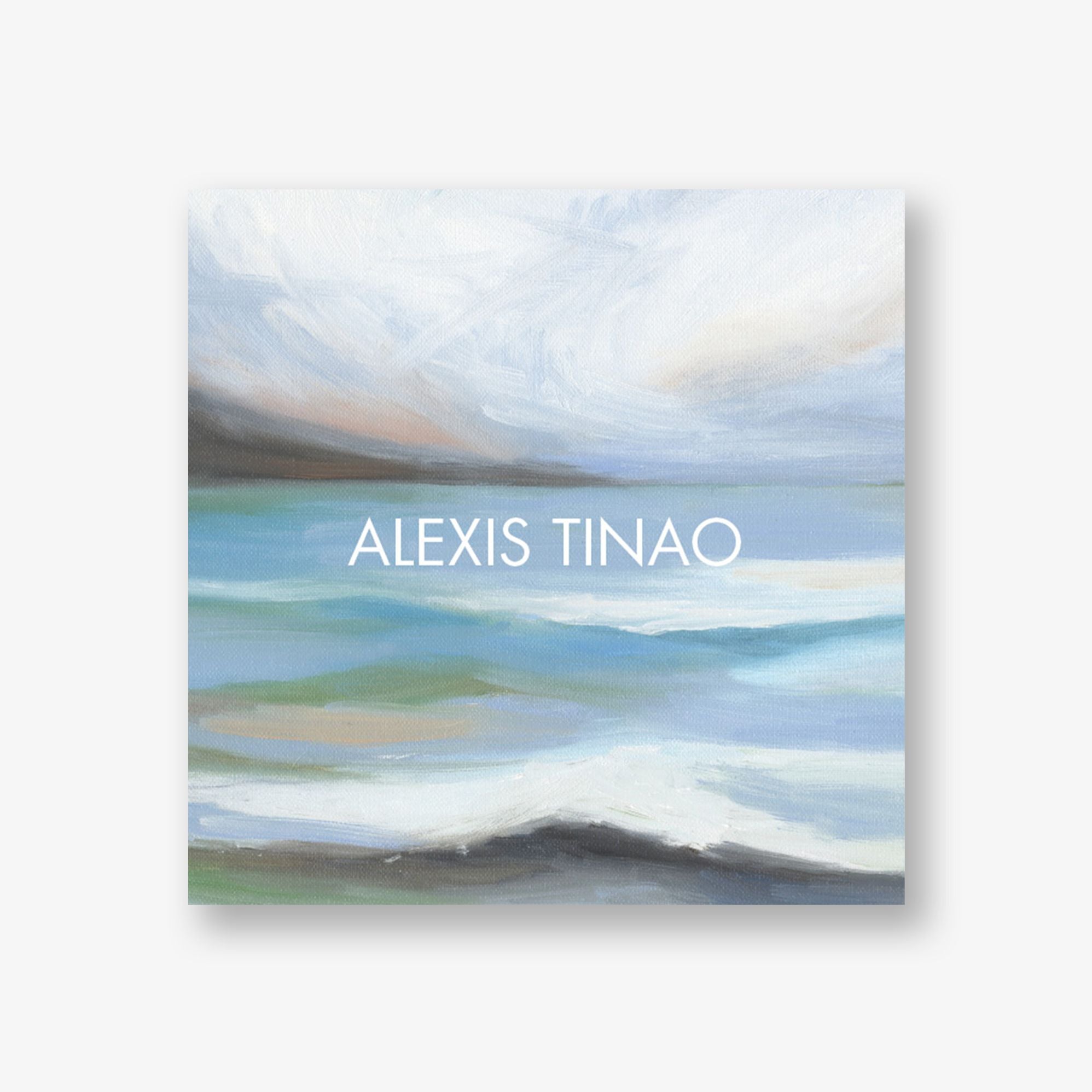 Ocean Waves Square Personalized Label