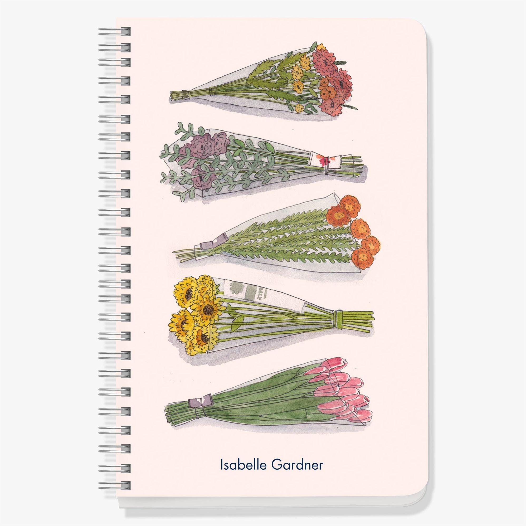 Grocery Store Flowers Journal