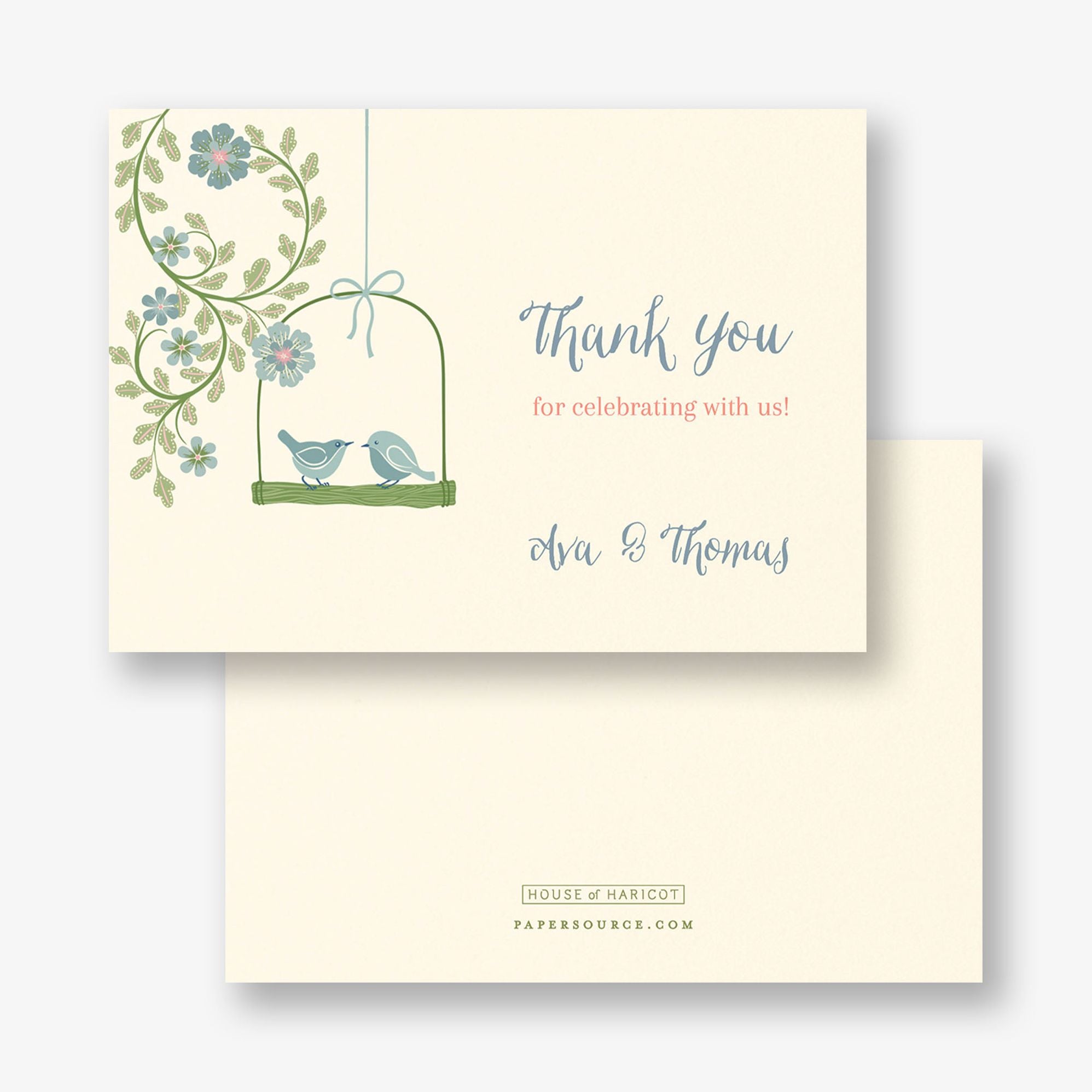 Flower Garden Thank You Card
