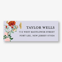 Marbled Menagerie Return Address Label