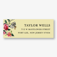 Marbled Menagerie Return Address Label