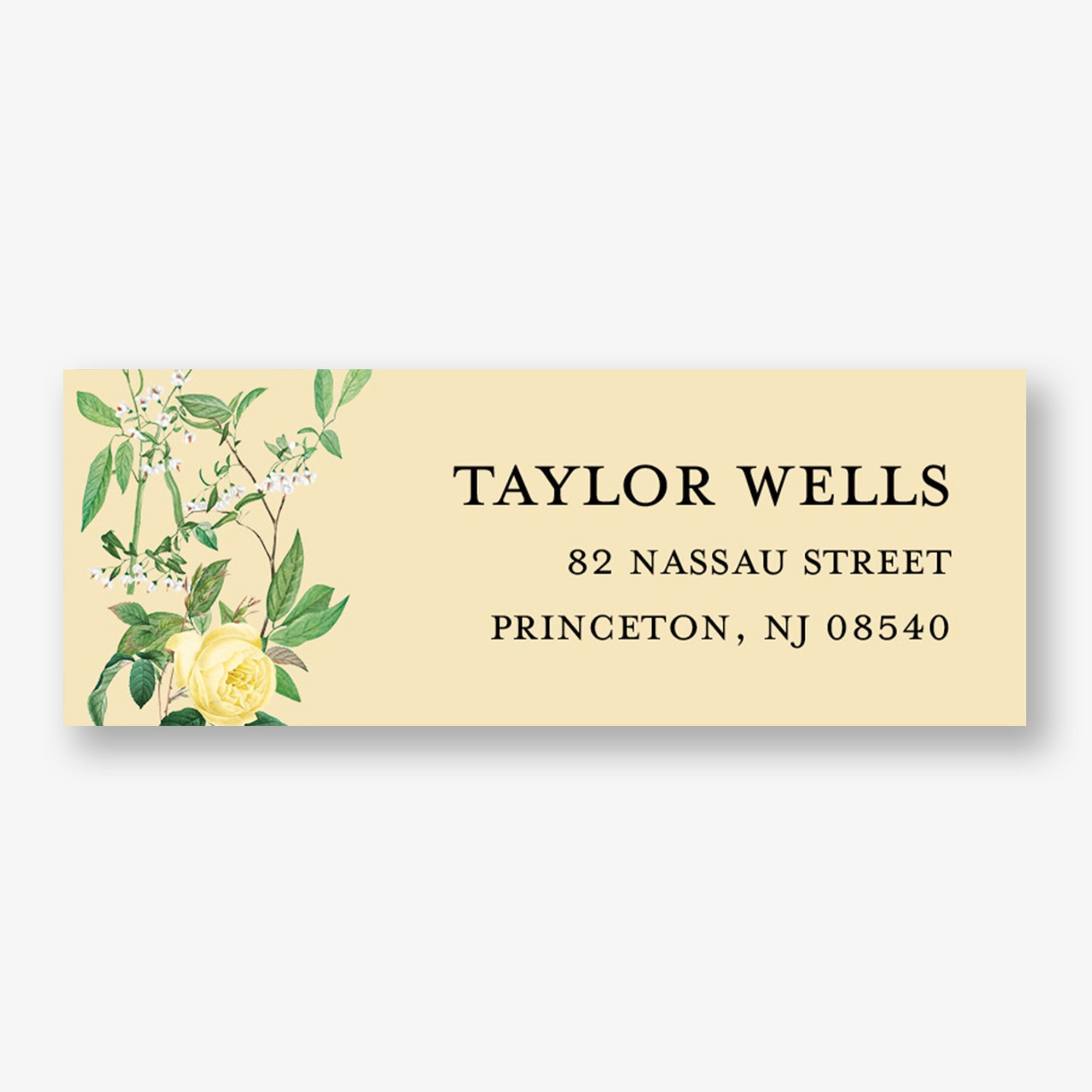 Little Greenhouse Return Address Label