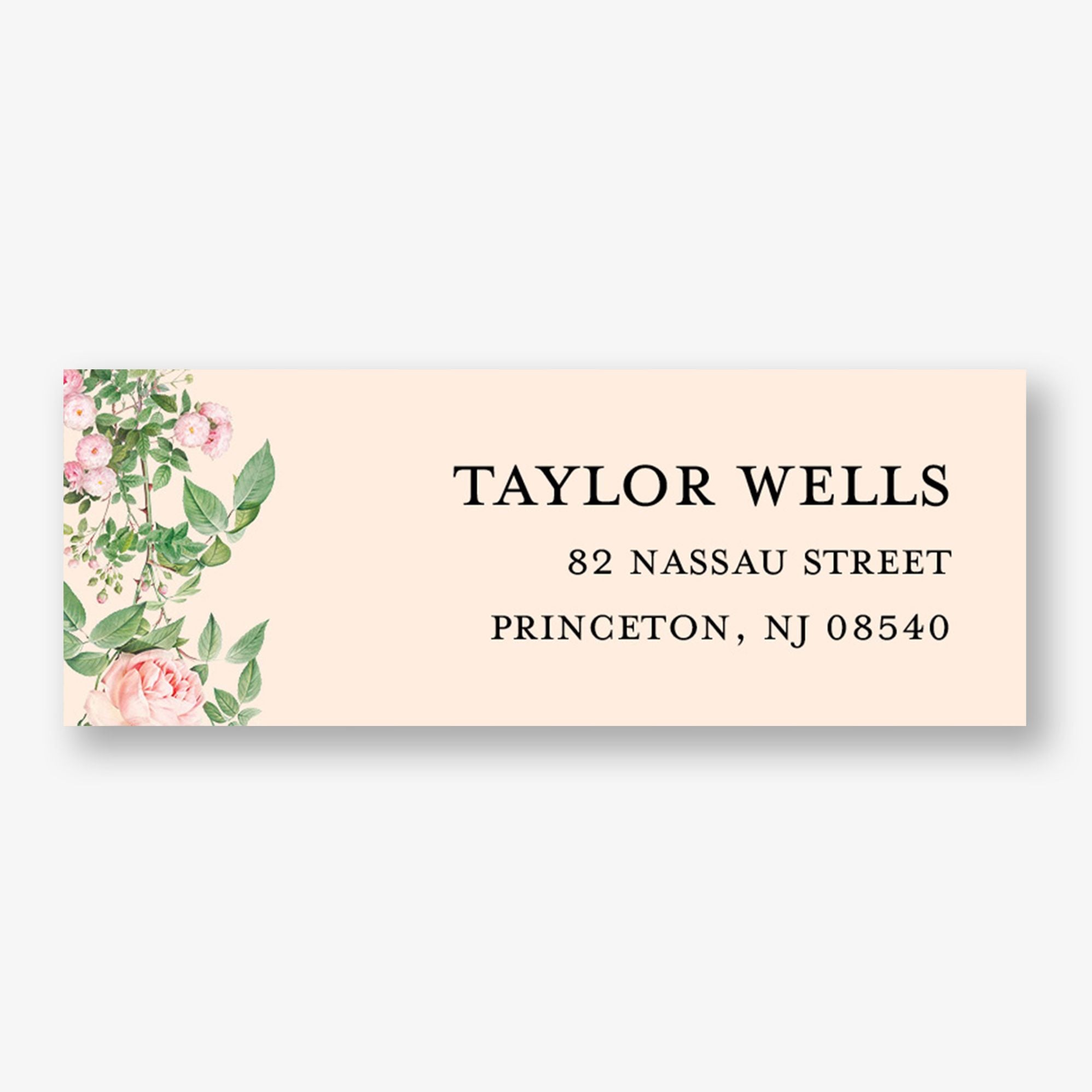 Little Greenhouse Return Address Label