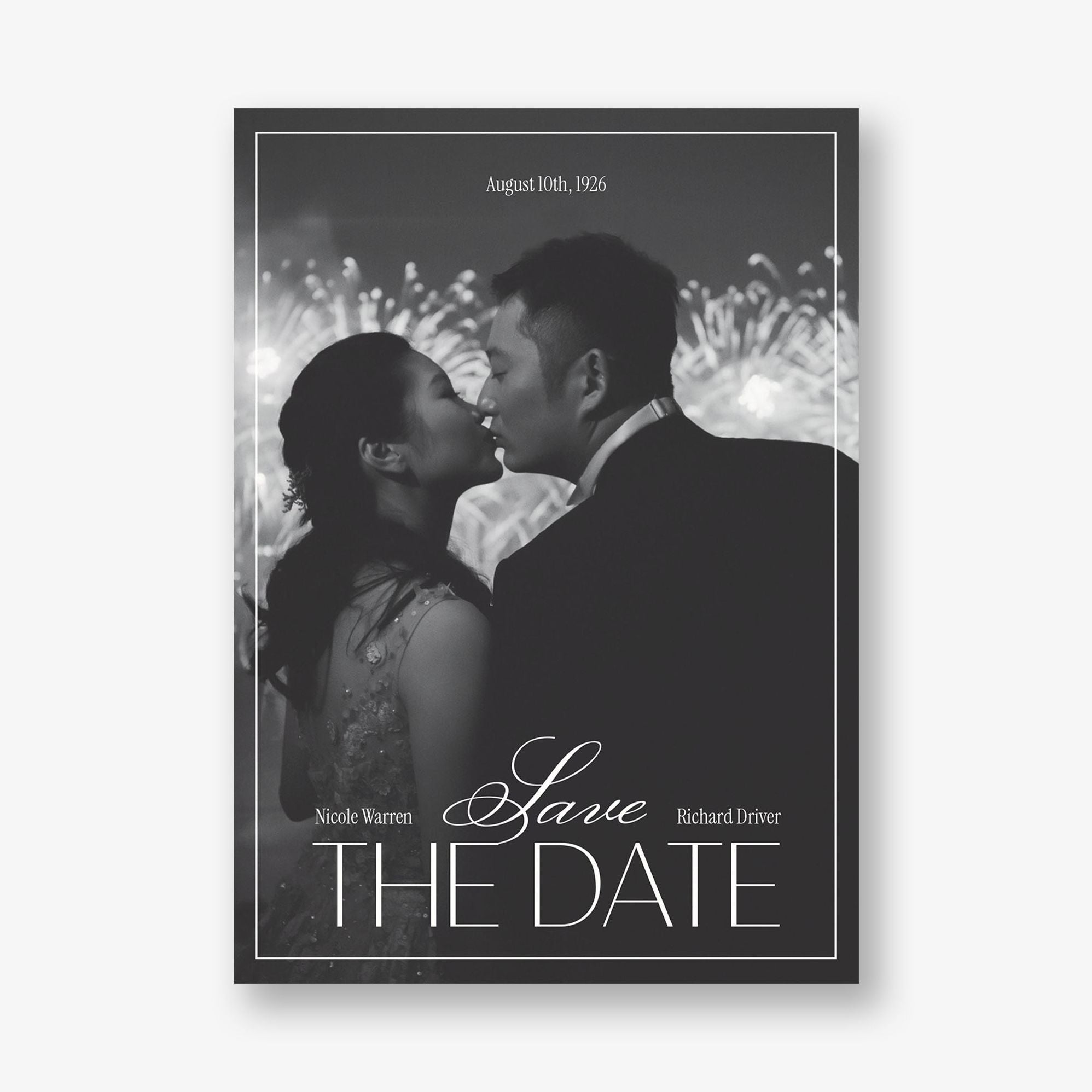 Swept Away Photo Save the Date