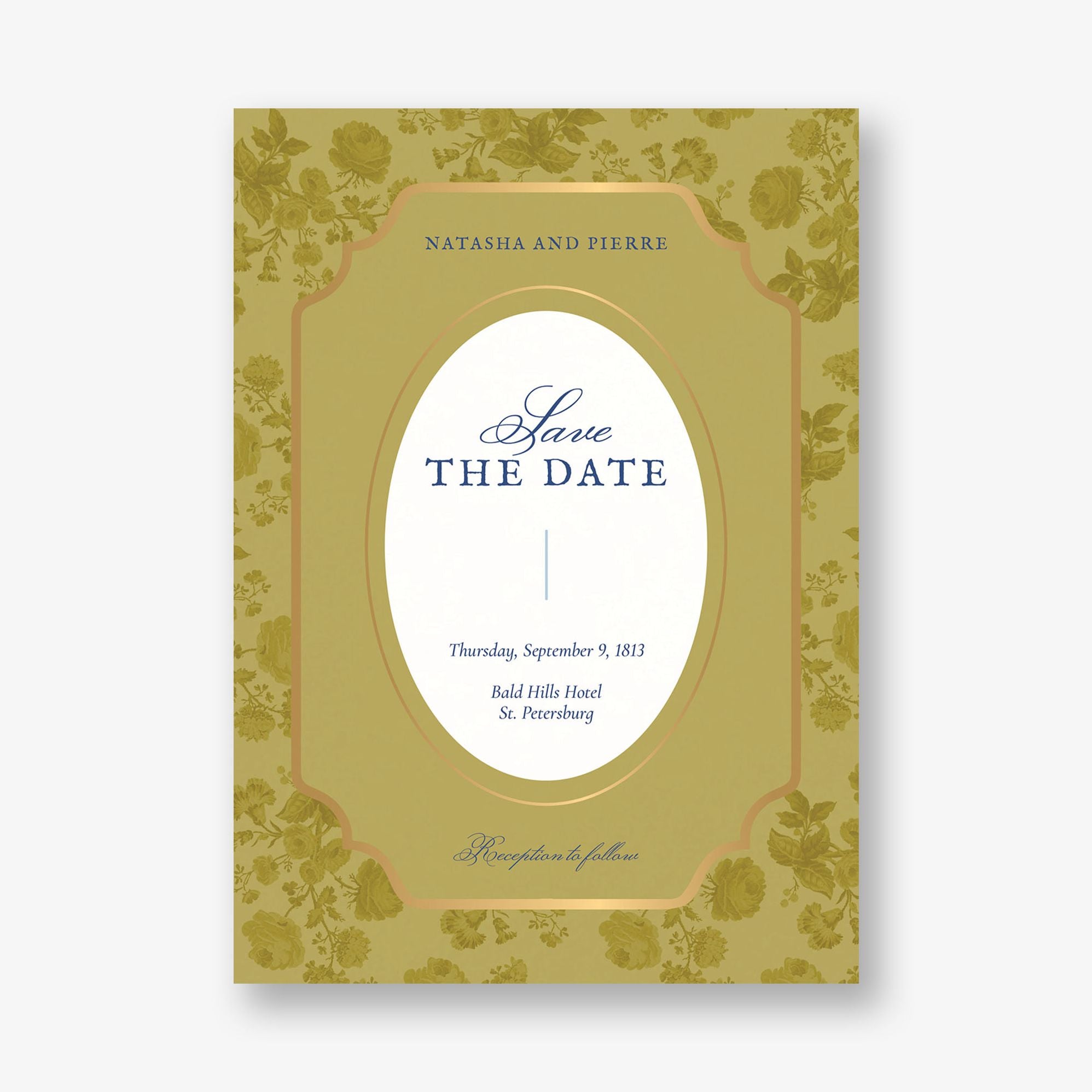 Heritage Frame Foil Save the Date