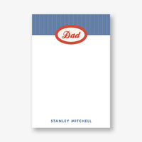 Dad's Workshirt Notepad Set