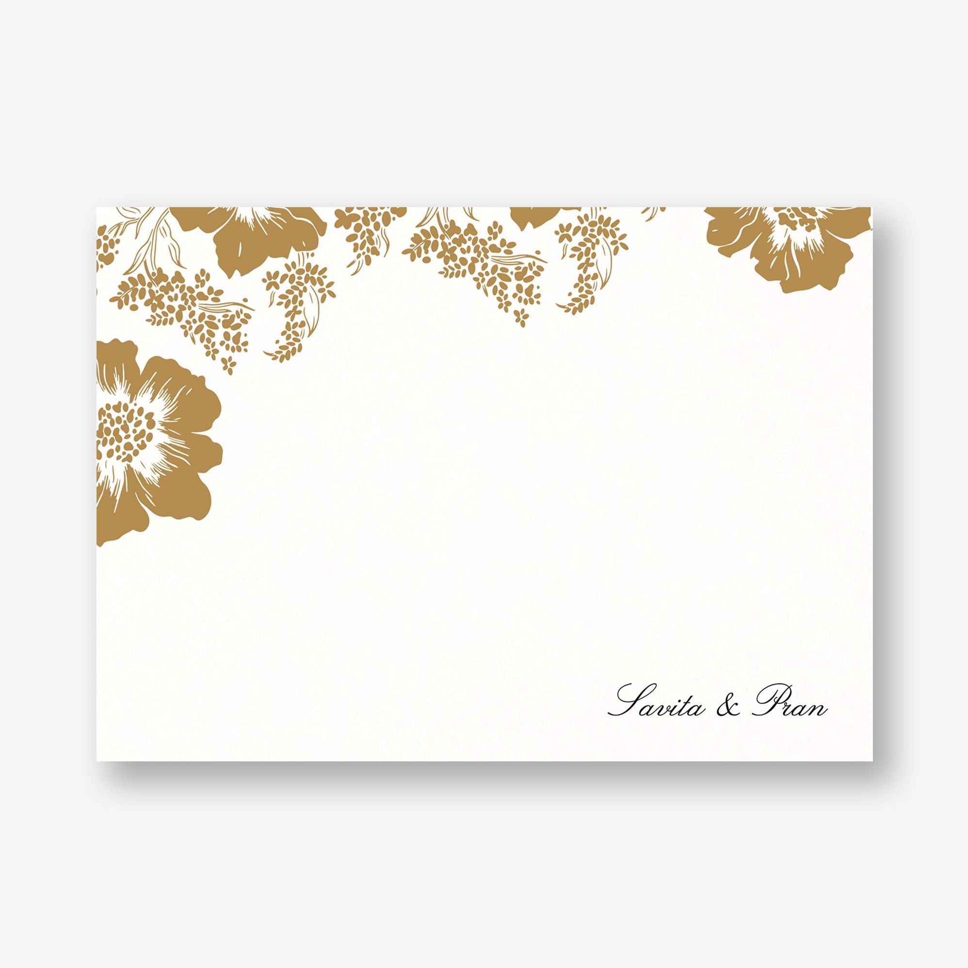 Falling Poppies Stationery