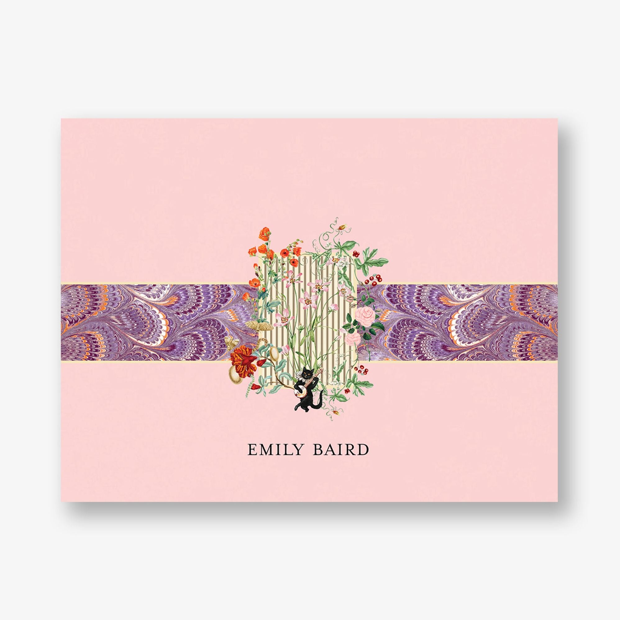 Parlor Pageant Folded Stationery