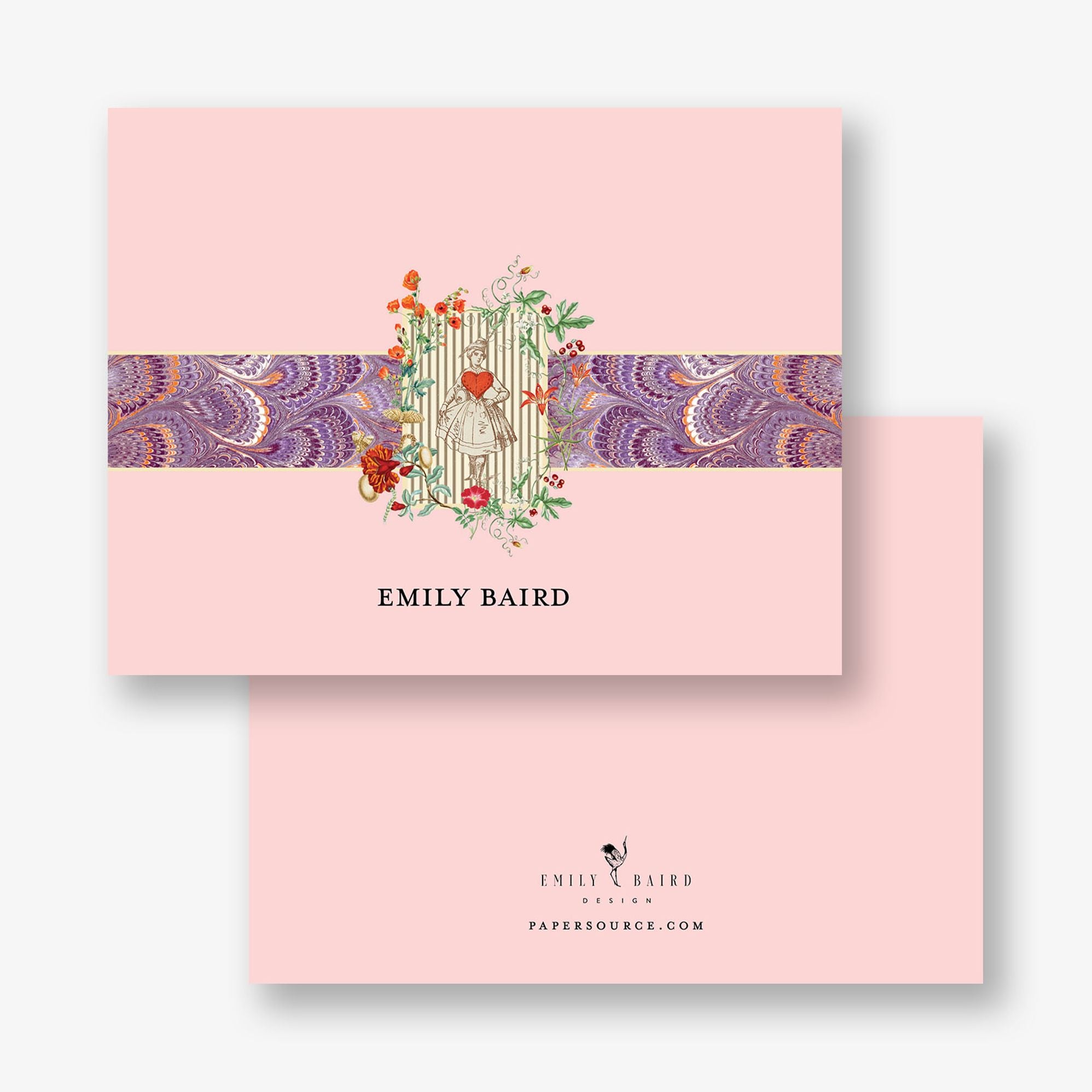 Parlor Pageant Folded Stationery