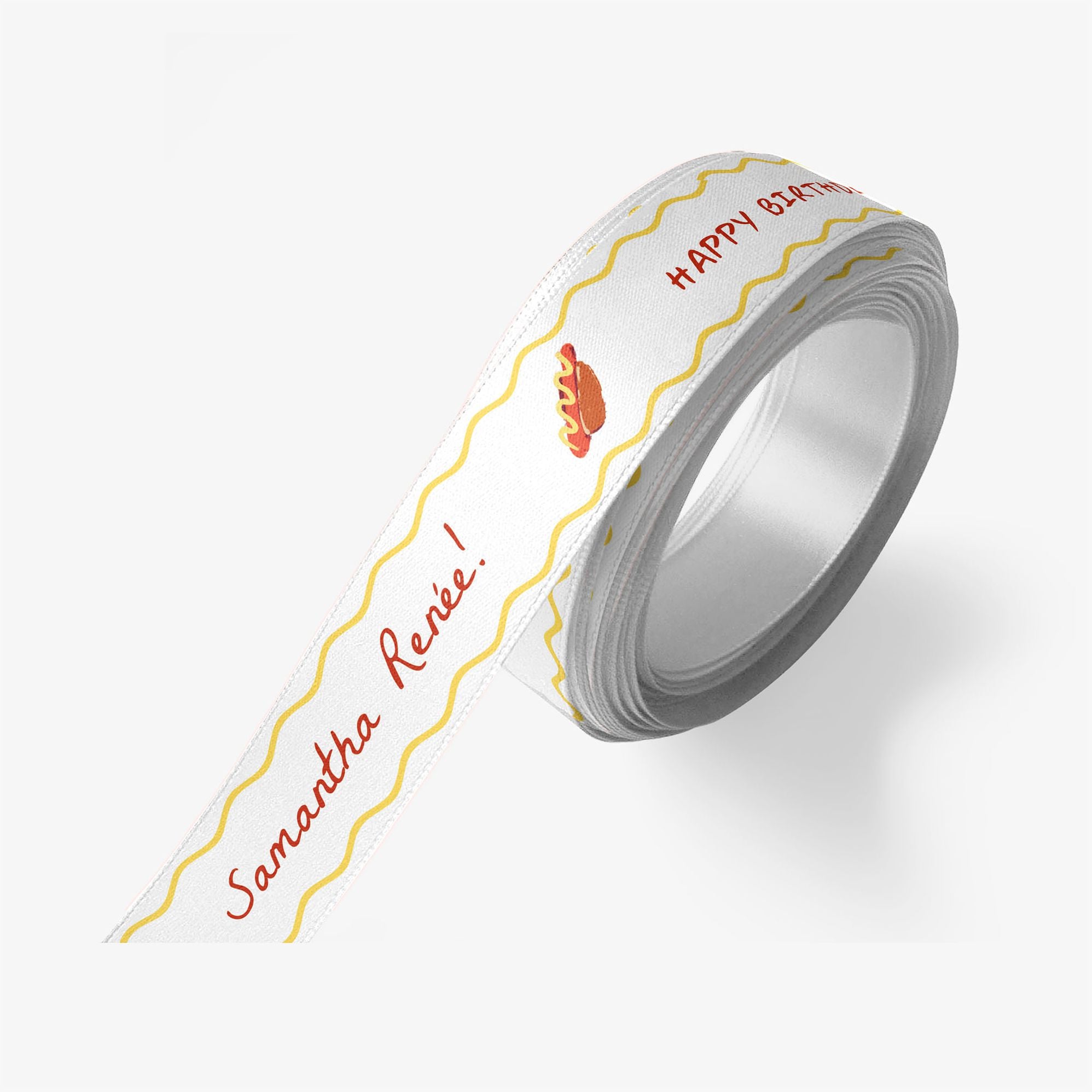 Picnic Party Custom Ribbon 2 Yard Spool