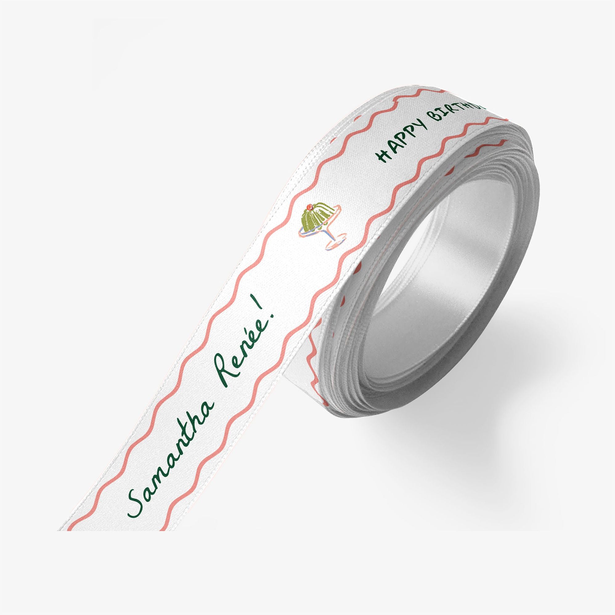 Picnic Party Custom Ribbon 10 Yard Spool