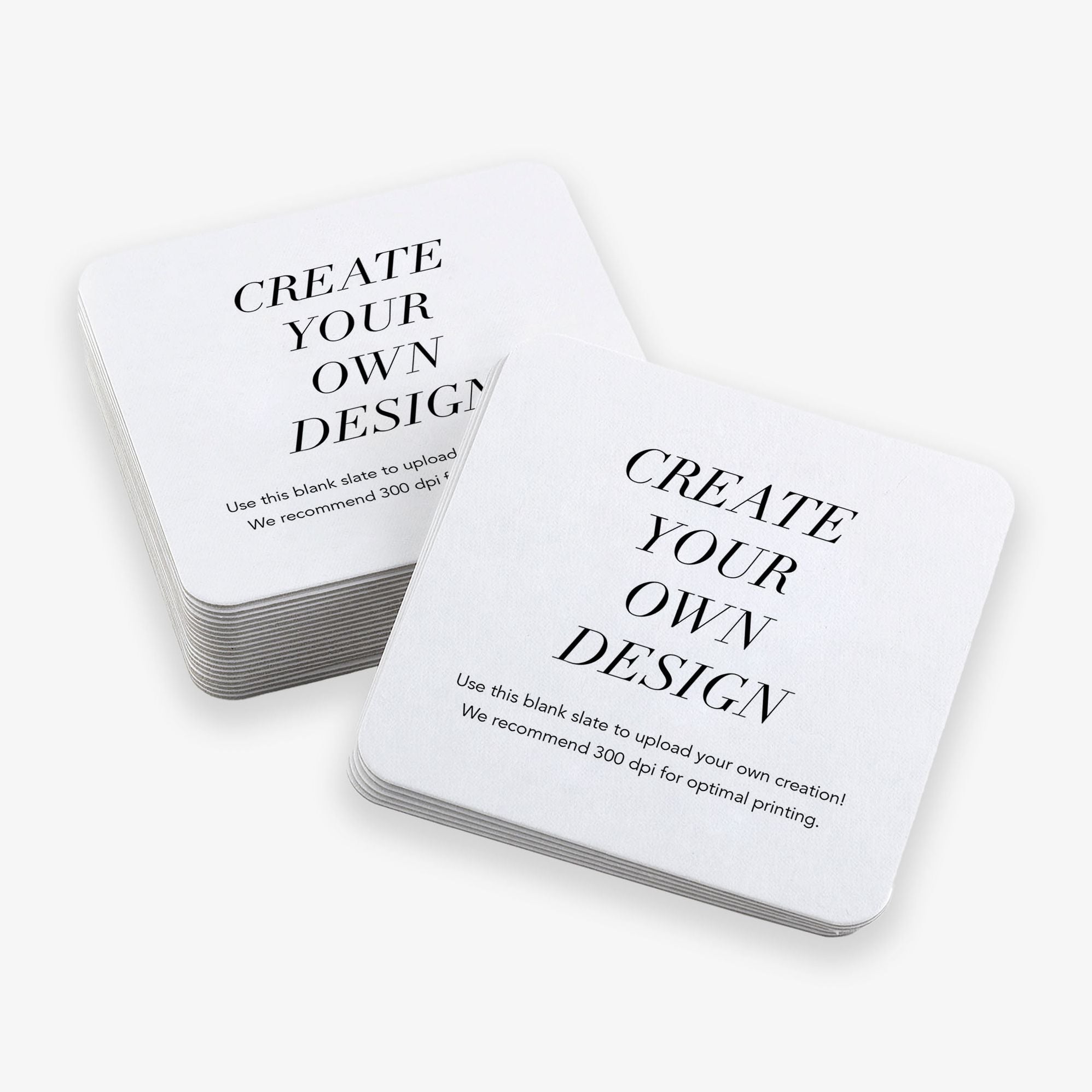 Upload Your Own Square Custom Coasters